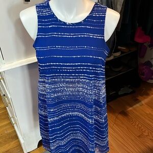 Tommy Hilfinger royal blue/ white dress, 12